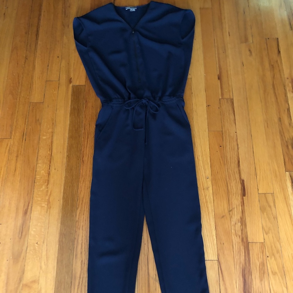 Vince Navy Jumpsuit